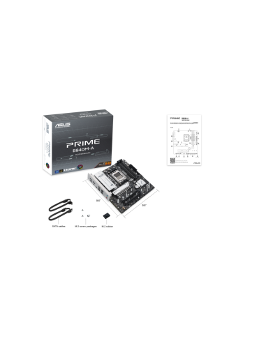 ASUS PRIME B840M-A-CSM AMD B840 Zócalo AM5 micro ATX