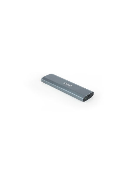 TooQ Shura Caja externa para unidad de estado sólido (SSD) Gris M.2