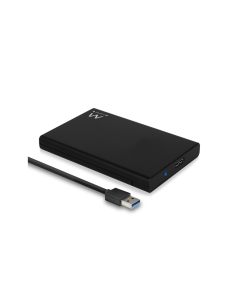 Ewent EW7044 caja para disco duro externo Carcasa de disco duro/SSD Negro 2.5"