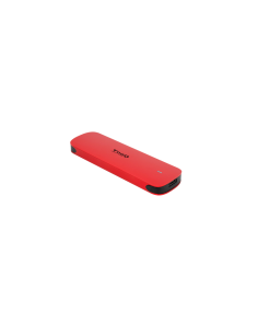 TooQ Caja externa para SSD M.2 NVMe, Rojo