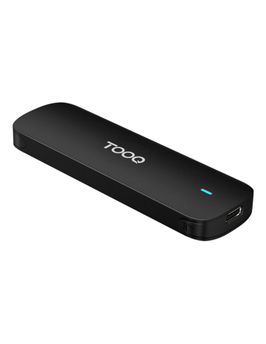 TooQ Caja Externa para SSD M.2 NVMe, Negro