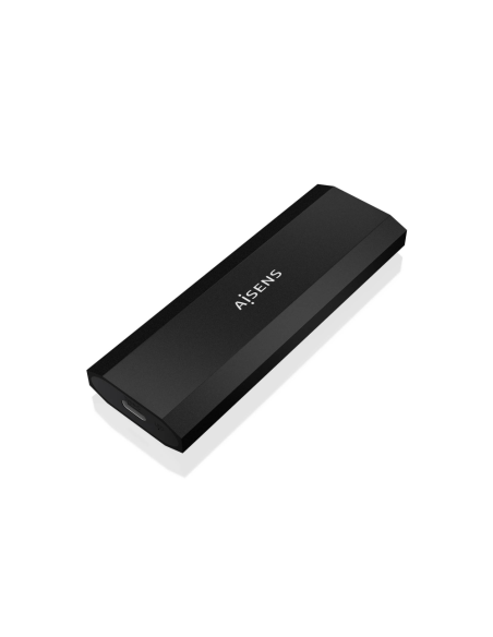 AISENS ASM2-028B caja para disco duro externo Caja externa para unidad de estado sólido (SSD) Negro