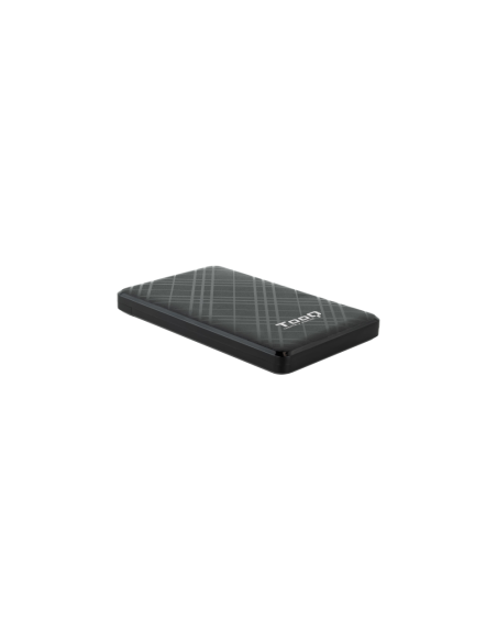 TooQ Caja Externa para Discos de 2,5” HDD/SSD, Negro