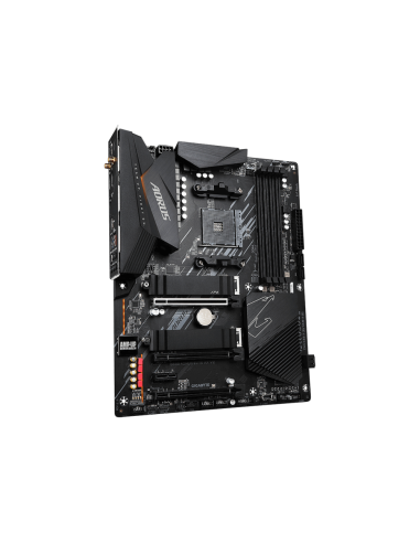 GIGABYTE B550 AORUS ELITE AX V2 Placa base - Procesadores AMD Ryzen 5000, VRM de 12+2 fases, hasta 4733 MHz DDR4, 1xPCIe 4.0 + 1