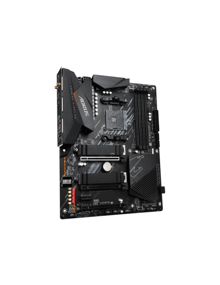 GIGABYTE B550 AORUS ELITE AX V2 Placa base - Procesadores AMD Ryzen 5000, VRM de 12+2 fases, hasta 4733 MHz DDR4, 1xPCIe 4.0 + 1