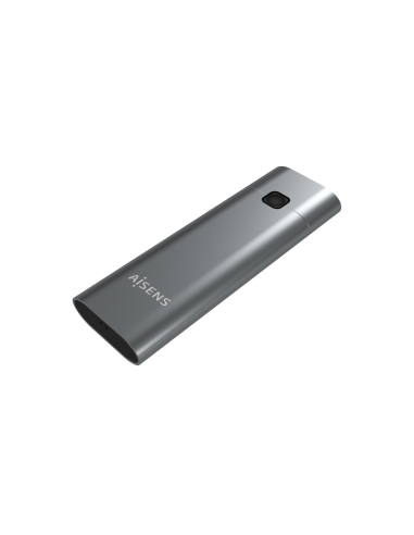 AISENS Caja Externa M.2 (NGFF) ASM2-021GR NVMe a USB3.2 GEN2, Gris
