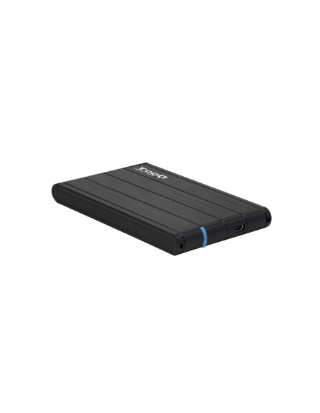 TooQ TQE-2530B caja para disco duro externo Caja de disco duro (HDD) Negro 2.5"