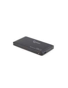 Gembird EE2-U3S-2 caja para disco duro externo Caja de disco duro (HDD) Negro 2.5"