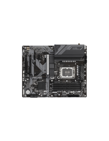 GIGABYTE Z790 D AX Placa base - Soporta CPUs Intel Core de 14ª generación, VRM digital de 12+1+1 fases, hasta 7600MHz DDR5 (OC),
