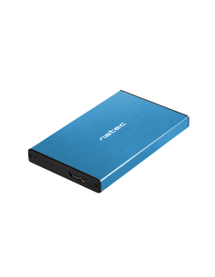 NATEC Rhino GO Carcasa de disco duro/SSD Azul 2.5"