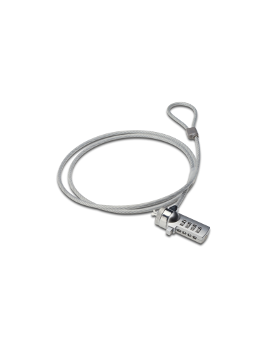 Ewent EW1241 cable antirrobo Plata 1,5 m