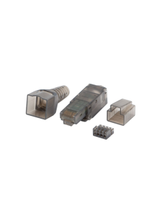 Lanberg PLUA-6000TL conector RJ-45 Transparente