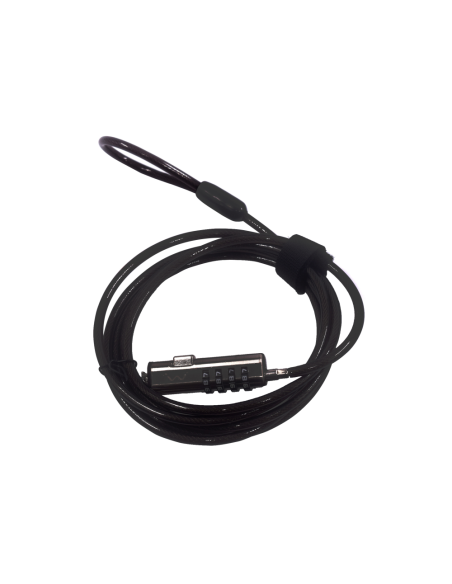 Ewent EW1238 cable antirrobo Negro 1,8 m