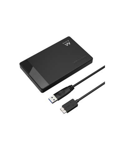 Ewent EW7049 caja para disco duro externo Carcasa de disco duro/SSD Negro 2.5"