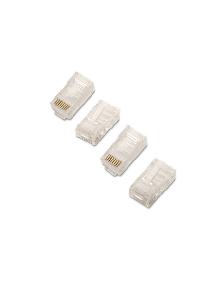AISENS A138-0291 conector RJ-45 Transparente