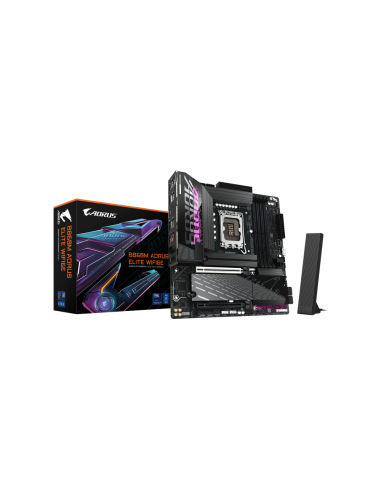 GIGABYTE B860M AORUS ELITE WIFI6E Intel B860 LGA 1851 (Socket V1) micro ATX