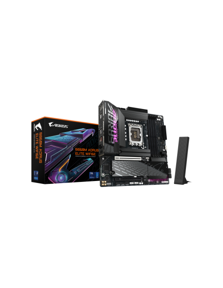GIGABYTE B860M AORUS ELITE WIFI6E Intel B860 LGA 1851 (Socket V1) micro ATX