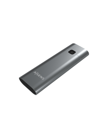 AISENS Caja Externa M.2 (NGFF) ASM2-021GR NVMe a USB3.2 GEN2, Gris