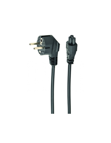 Gembird PC-186-ML12-0.5M cable de transmisión Negro 0,5 m CEE 7/7 C5 acoplador