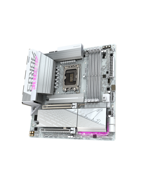 GIGABYTE B860M AORUS ELITE WF6E ICE Intel B860 LGA 1851 (Socket V1) micro ATX