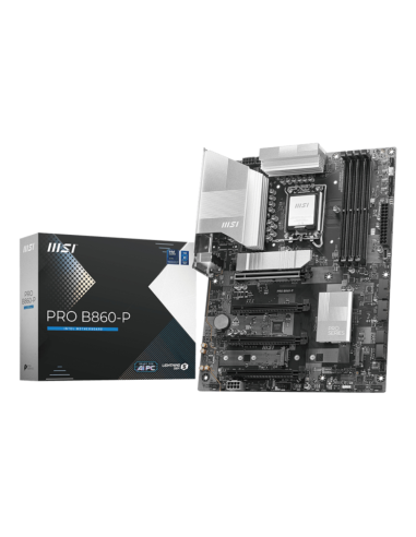 MSI PRO B860-P placa base Intel B860 LGA 1851 (Socket V1) ATX