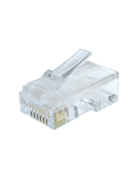 Gembird LC-8P8C-002/100 conector RJ-45 Transparente