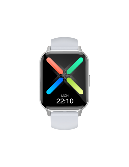 Leotec LESW41G Relojes inteligentes y deportivos 4,7 cm (1.85") IPS 44 mm Digital Pantalla táctil Gris