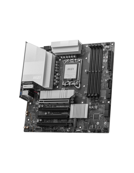 MSI PRO B860M-A WIFI placa base Intel B860 LGA 1851 (Socket V1) micro ATX
