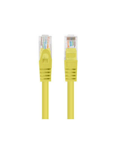 Lanberg PCU6-10CC-0750-Y cable de red Amarillo 7,5 m Cat6 U/UTP (UTP)