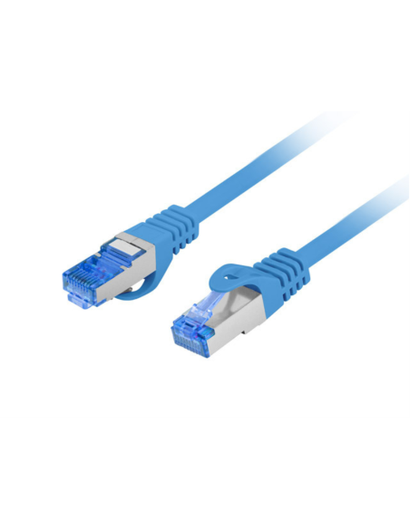 Lanberg PCF6A-10CC-0025-B cable de red Azul 0,25 m Cat6a S/FTP (S-STP)