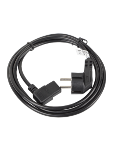 Lanberg CA-C13C-12CC-0030-BK cable de transmisión Negro 3 m CEE7/7 IEC 320