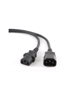 Gembird PC-189 cable de transmisión Negro C14 acoplador