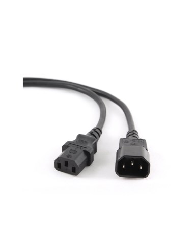 Gembird PC-189 cable de transmisión Negro C14 acoplador