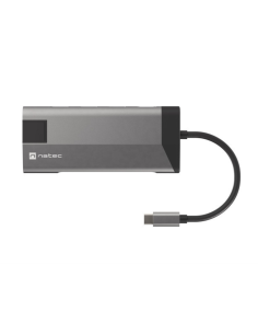 NATEC Fowler Plus USB Tipo C Negro, Gris