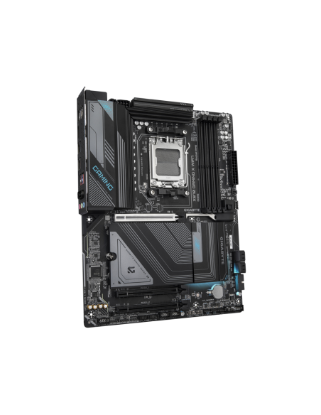 GIGABYTE X870 GAMING X WIFI7 Placa Base - Compatible con CPUs AMD Ryzen 9000, 16+2+2 fases VRM, hasta 8000MHz DDR5 (OC), 1xPCIe 