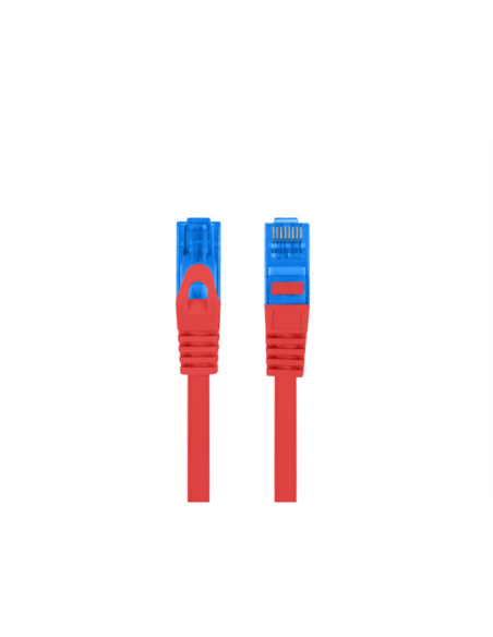 Lanberg PCF6A-10CC-0100-R cable de red Rojo 1 m Cat6a S/FTP (S-STP)