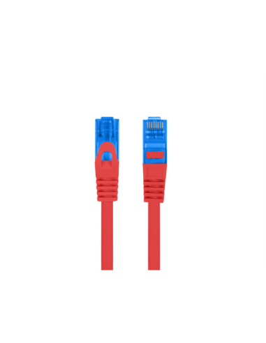 Lanberg PCF6A-10CC cable de red Rojo 5 m Cat6a S/FTP (S-STP)