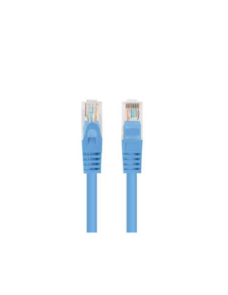 Lanberg PCU6-10CC-0750-B cable de red Azul 7,5 m Cat6 U/UTP (UTP)