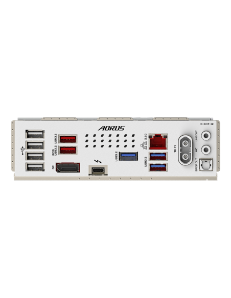 GIGABYTE Placa base Z890 AORUS ELITE WIFI7 ICE - Compatible con CPUs Intel Core Ultra (Serie 2), VRM de 16+1+2 fases, hasta 8800