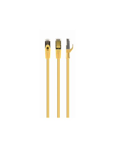 Gembird PP6A-LSZHCU-Y-0.5M cable de red Amarillo 0,5 m Cat6a S/FTP (S-STP)