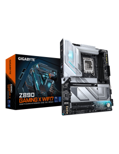 GIGABYTE Placa base Z890 GAMING X WIFI7 - Compatible con CPUs Intel Core Ultra (Serie 2), VRM de 16+1+2 fases, hasta 8800MHz DDR 2