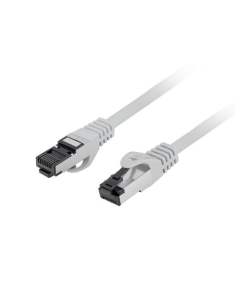 Lanberg PCF8-10CU-0100-S cable de red Gris 1 m Cat8.1 S/FTP (S-STP)