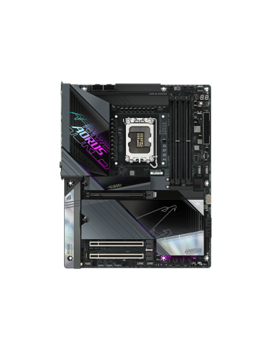 GIGABYTE Placa base Z890 AORUS MASTER - Compatible con CPUs Intel Core Ultra (Serie 2), VRM de 18+1+2 fases, hasta 9500MHz DDR5 