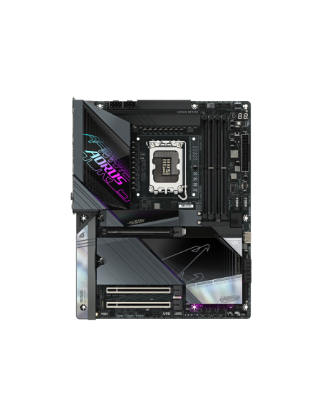 GIGABYTE Placa base Z890 AORUS MASTER - Compatible con CPUs Intel Core Ultra (Serie 2), VRM de 18+1+2 fases, hasta 9500MHz DDR5 