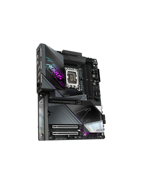 GIGABYTE Placa base Z890 AORUS MASTER - Compatible con CPUs Intel Core Ultra (Serie 2), VRM de 18+1+2 fases, hasta 9500MHz DDR5 