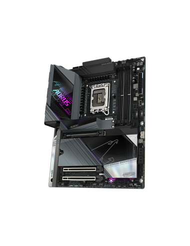 GIGABYTE Placa base Z890 AORUS MASTER - Compatible con CPUs Intel Core Ultra (Serie 2), VRM de 18+1+2 fases, hasta 9500MHz DDR5 