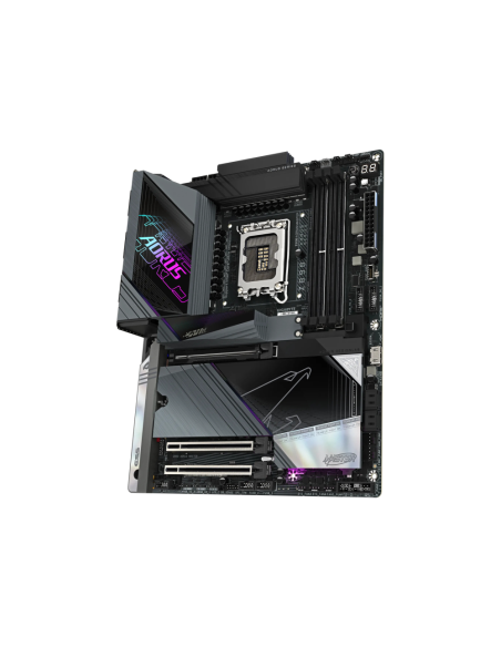 GIGABYTE Placa base Z890 AORUS MASTER - Compatible con CPUs Intel Core Ultra (Serie 2), VRM de 18+1+2 fases, hasta 9500MHz DDR5 