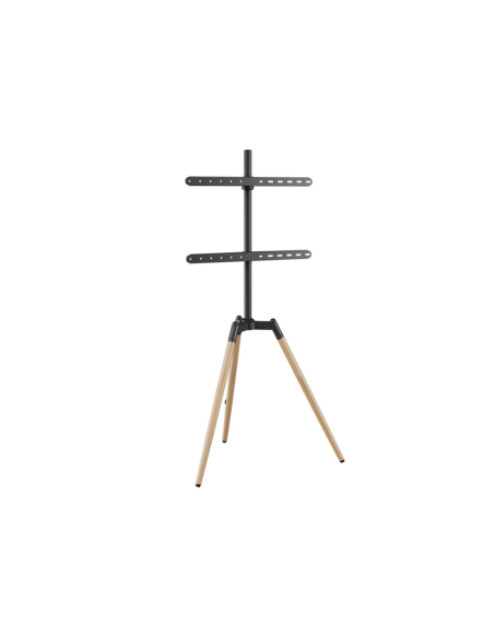 Gembird TVS-65S-01 soporte para TV 165,1 cm (65") Negro, Madera