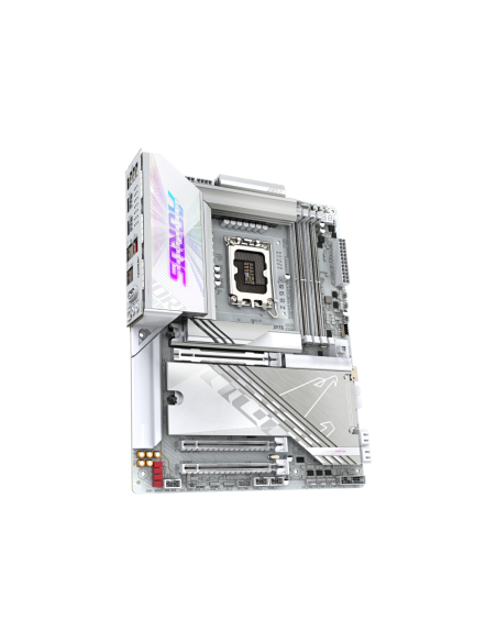 GIGABYTE Placa base Z890 AORUS PRO ICE - Compatible con CPUs Intel Core Ultra (Serie 2), VRM de 16+1+2 fases, hasta 9500MHz DDR5