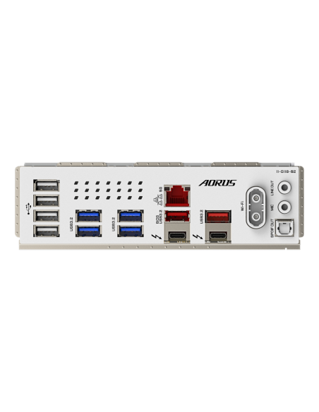 GIGABYTE Placa base Z890 AORUS PRO ICE - Compatible con CPUs Intel Core Ultra (Serie 2), VRM de 16+1+2 fases, hasta 9500MHz DDR5